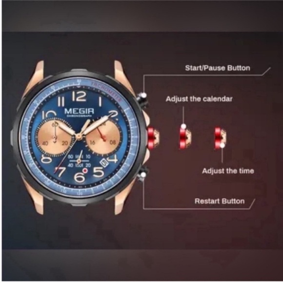 🔥🆕beautiful luxury watch/ grey - Picture 2 of 13